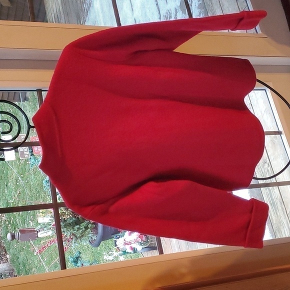 Talbots 100% Wool Long Sleeve Full Button Sz. PL Jacket - Picture 7 of 11